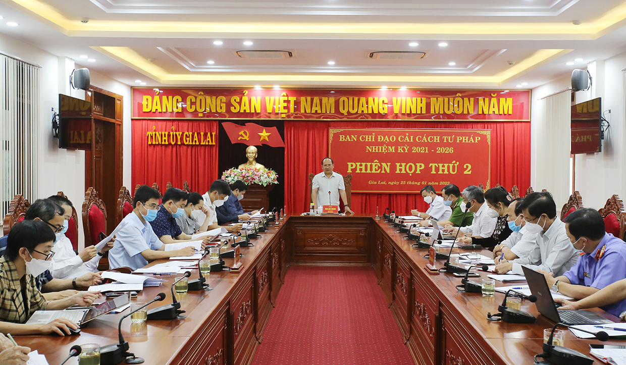 Phó Bí thư Tỉnh ủy Rah Lan Chung: Nâng cao chất lượng hoạt động điều tra, truy tố, xét xử các vụ án