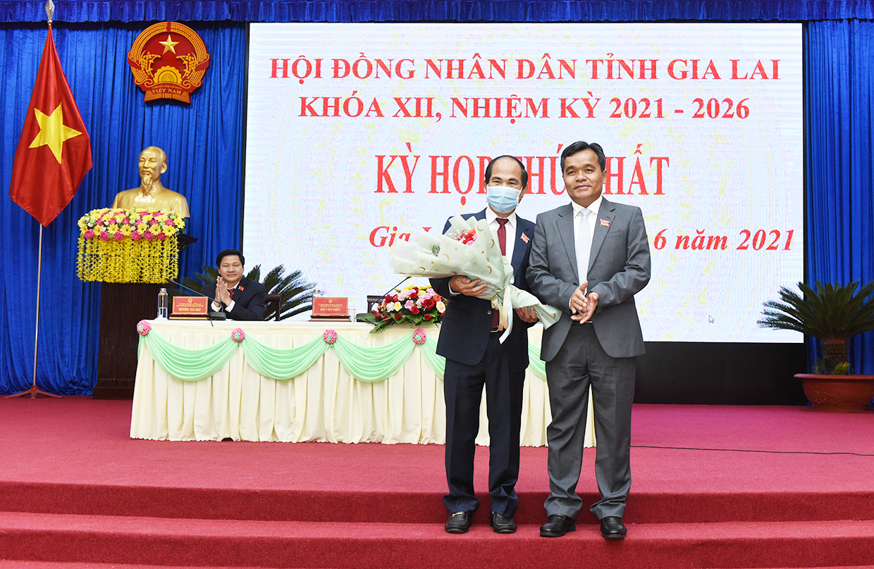Ông Võ Ngọc Thành tái đắc cử Chủ tịch, ông Hồ Phước Thành được bầu làm Phó Chủ tịch UBND tỉnh Gia Lai