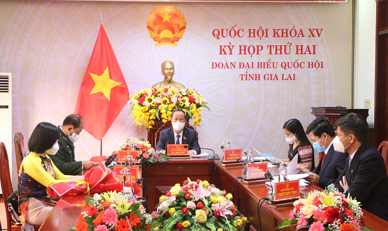 Đoàn đại biểu Quốc hội tỉnh Gia Lai tham gia góp ý các Dự án Luật sửa đổi, bổ sung