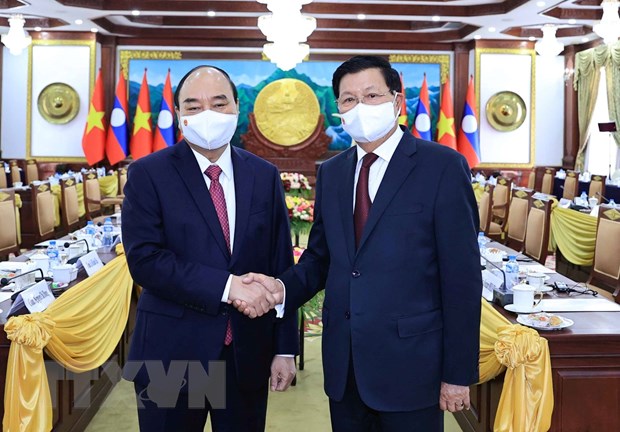 Thúc đẩy quan hệ hợp tác Việt Nam-Lào trên tất cả các lĩnh vực