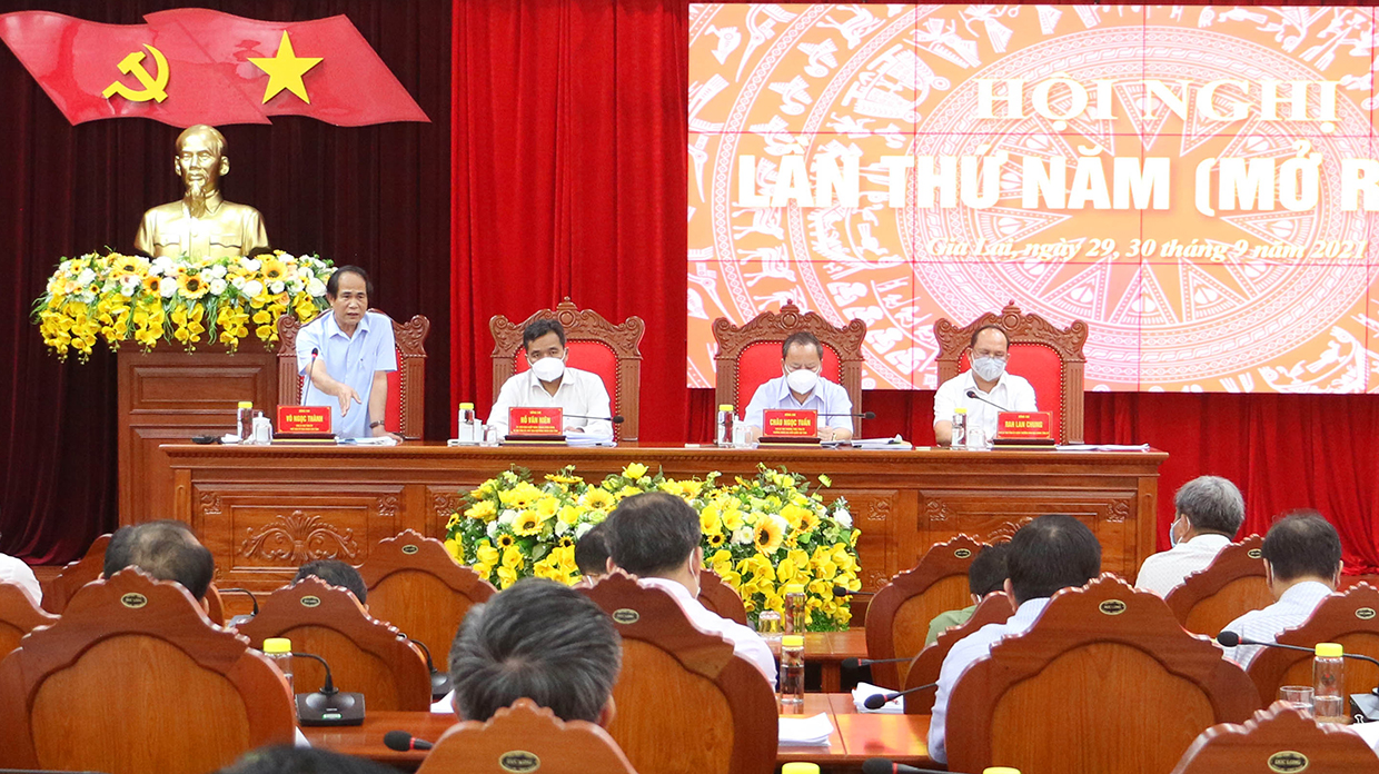Gia Lai: Khai mạc Hội nghị lần thứ 5 Ban Chấp hành Đảng bộ tỉnh khóa XVI (mở rộng)