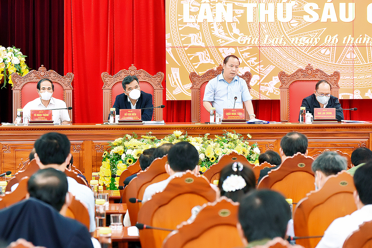 Khai mạc Hội nghị lần thứ 6 Ban Chấp hành Đảng bộ tỉnh Gia Lai khóa XVI (mở rộng)