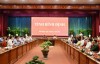 Quang cảnh Đoàn công tác của Thủ tướng Chính phủ Phạm Minh Chính làm việc với lãnh đạo tỉnh Bình Định