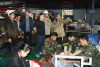 Phó Chủ tịch Thường trực UBND tỉnh Nguyễn Tuấn Thanh kiểm tra tình hình thiệt hại tại Công ty Cổ phần Nệm Gối Quy Nhơn
