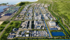 KCN và Bến cảng Phù Mỹ - dự án trọng điểm, biểu tượng cho khát vọng bứt phá và hội nhập của tỉnh Gia Lai. Ảnh: Tập đoàn Phù Mỹ cung cấp