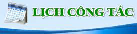 Lịch công tác