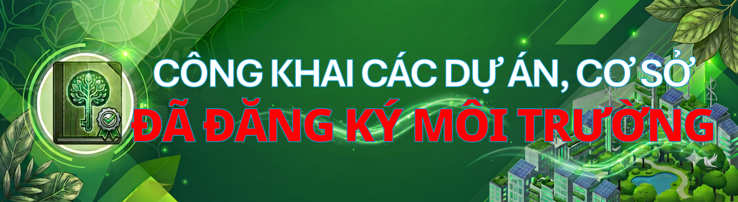 Dự án cơ sở đã đăng ký môi trường