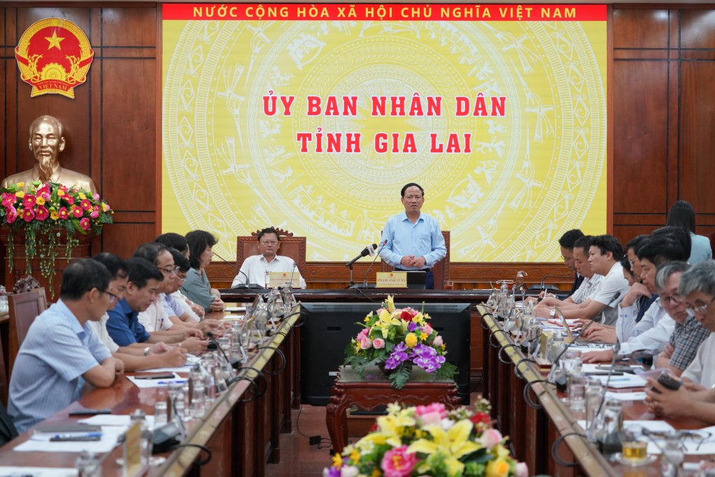 GIA LAI PEOPLE'S COMMITTEE WORKING ON INVESTMENT ACTIVITIES IN PROVINCIAL INDUSTRIAL PARKS AND CLUSTERS (IPCs)