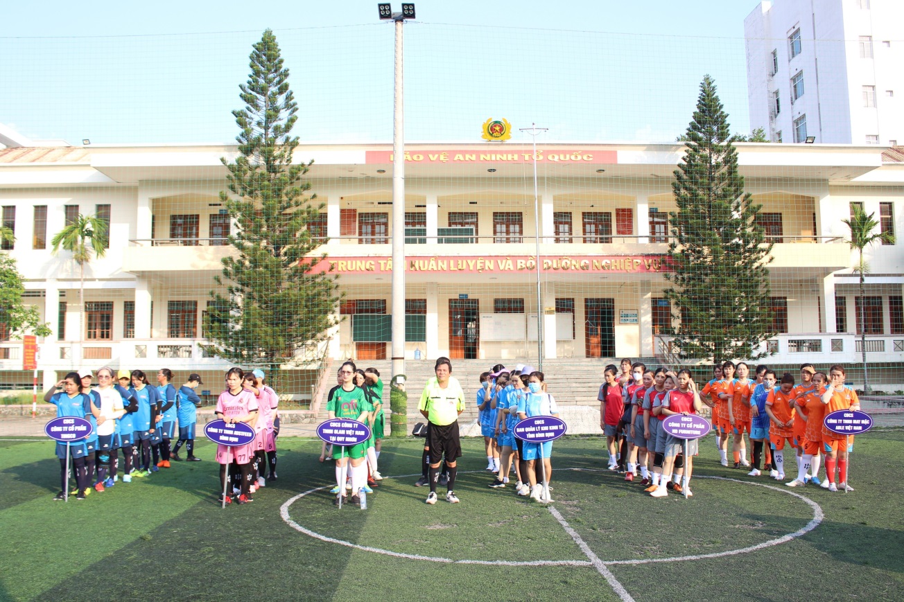 GIẢI BÓNG ĐÁ MINI NỮ CHÀO MỪNG THÁNG CÔNG NHÂN NĂM 2023
