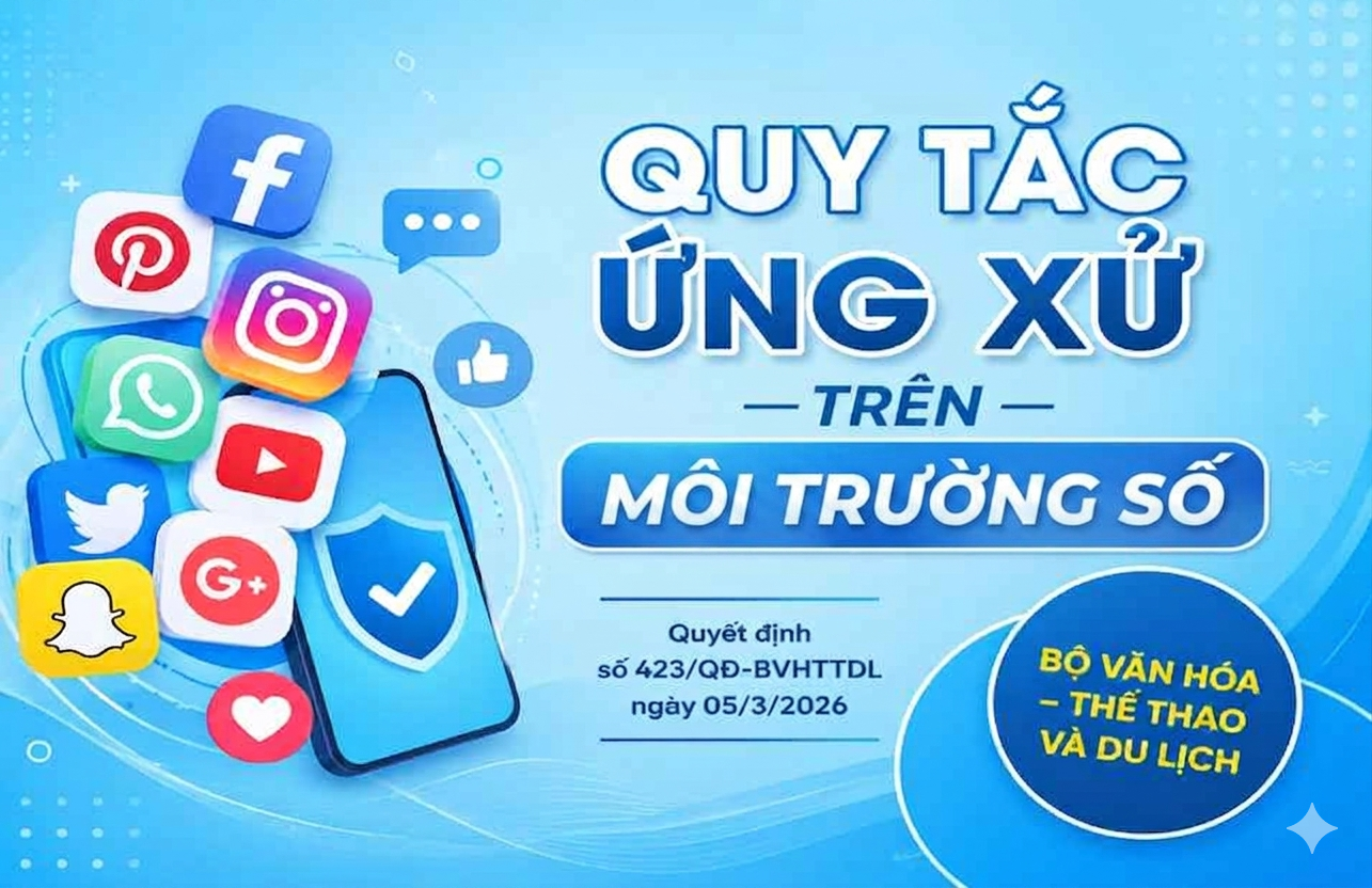 CHUNG TAY XÂY DỰNG MÔI TRƯỜNG SỐ VĂN MINH, AN TOÀN