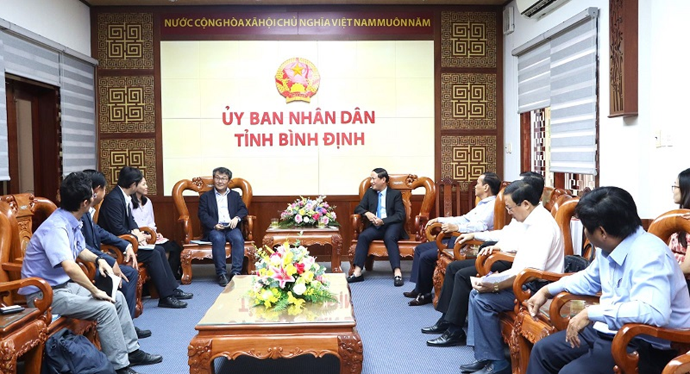 Chủ tịch UBND tỉnh Phạm Anh Tuấn tiếp và làm việc với Tập đoàn Itochu (Nhật Bản)