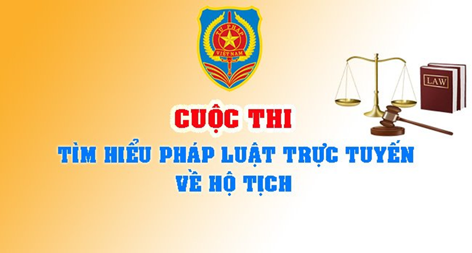 HƯỞNG ỨNG CUỘC THI “TÌM HIỂU PHÁP LUẬT TRỰC TUYẾN VỀ HỘ TỊCH”