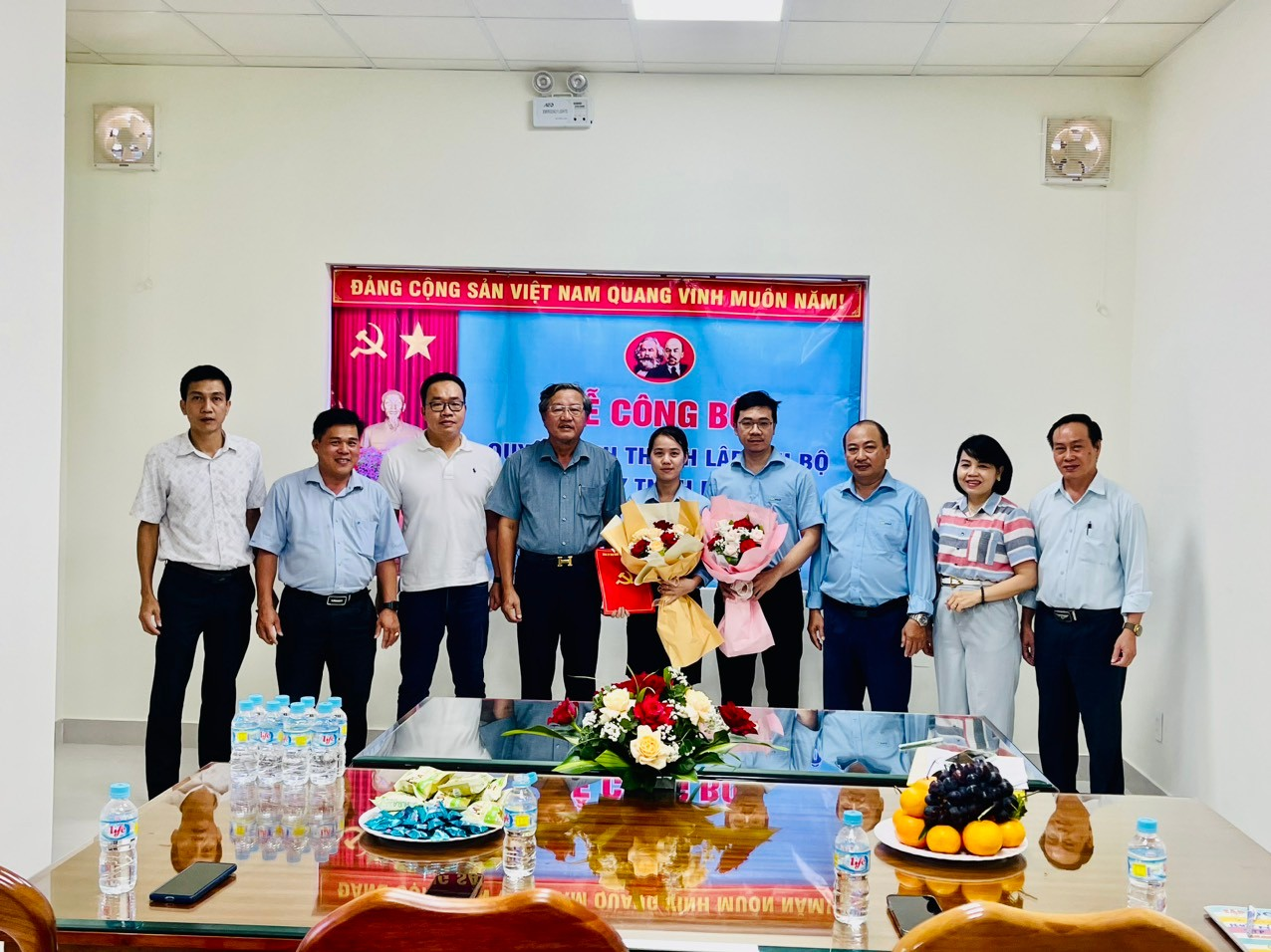 Lễ công bố Quyết định thành lập Chi bộ Công ty TNHH D PACK