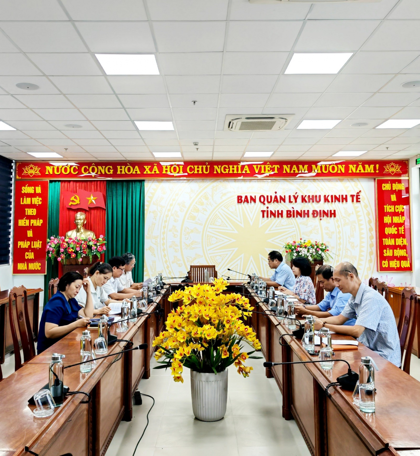 Hội nghị BCH Đảng bộ Khu kinh tế lần thứ 45