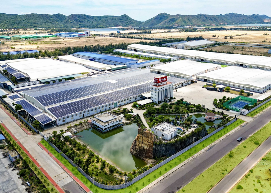 Một góc KCN Nhơn Hội (Gia Lai). Ảnh: T.X
